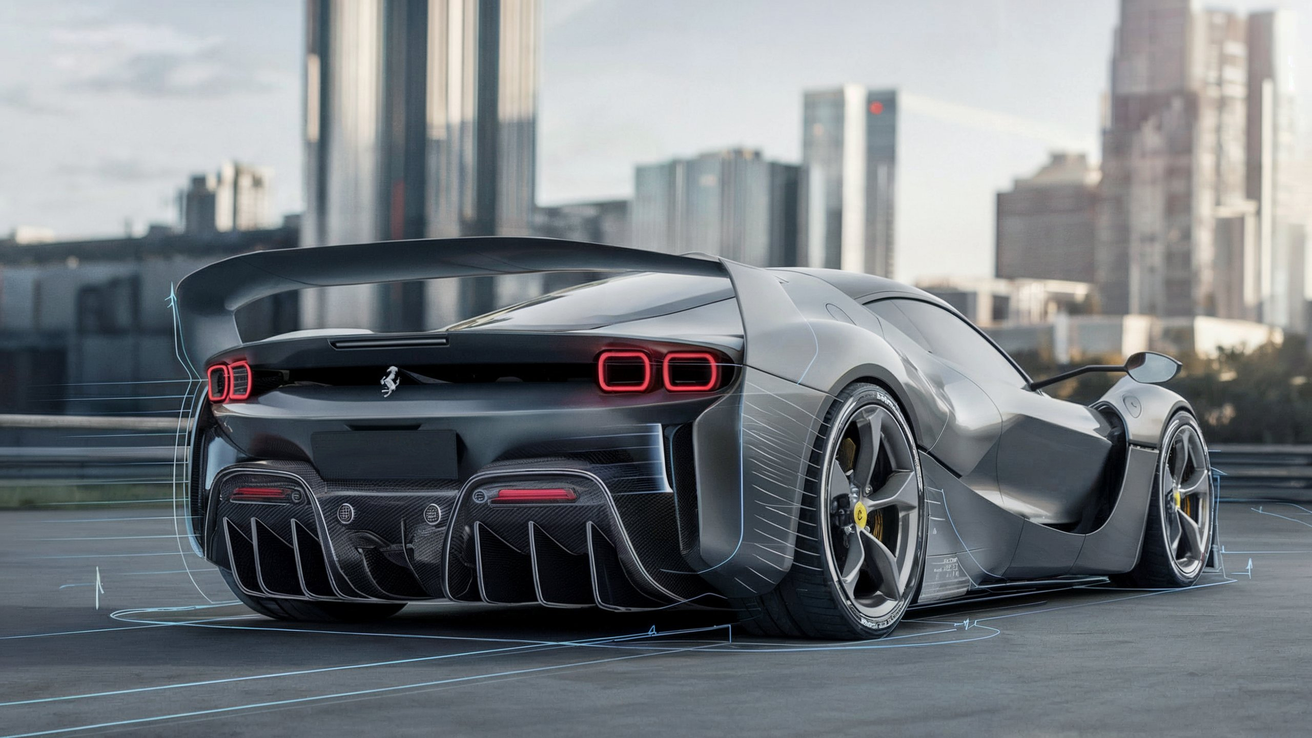 Ferrari EV Will Leverage Its Battery For Formula 1-Like Downforce