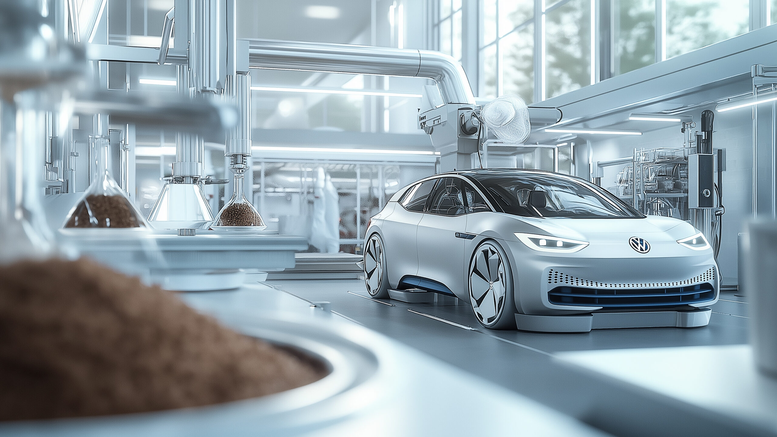 Volkswagen Brews New Foam Composites Using Coffee Grounds
