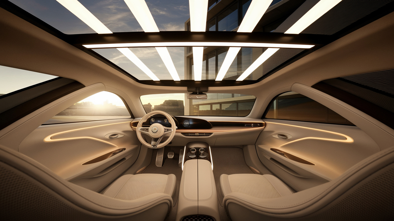 Stellantis Wants To Harness The Sun To Light Up Your Car Interior