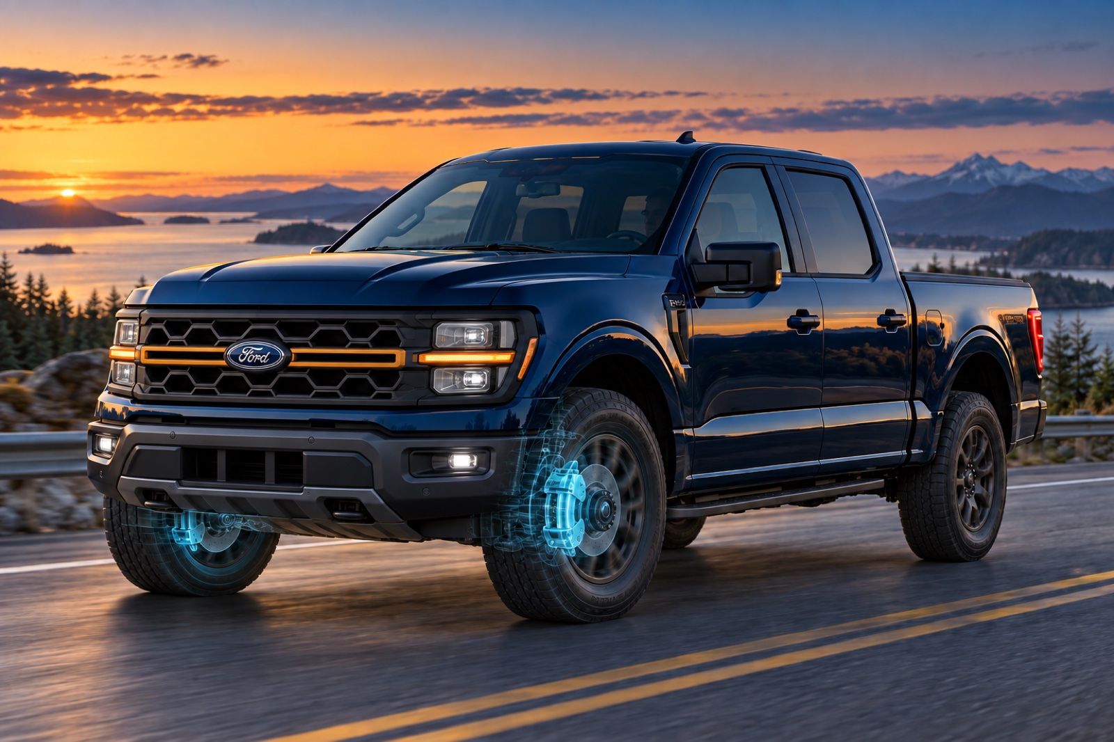 Ford Wants One Axle to Sit Out Some Stops, Until You Tow