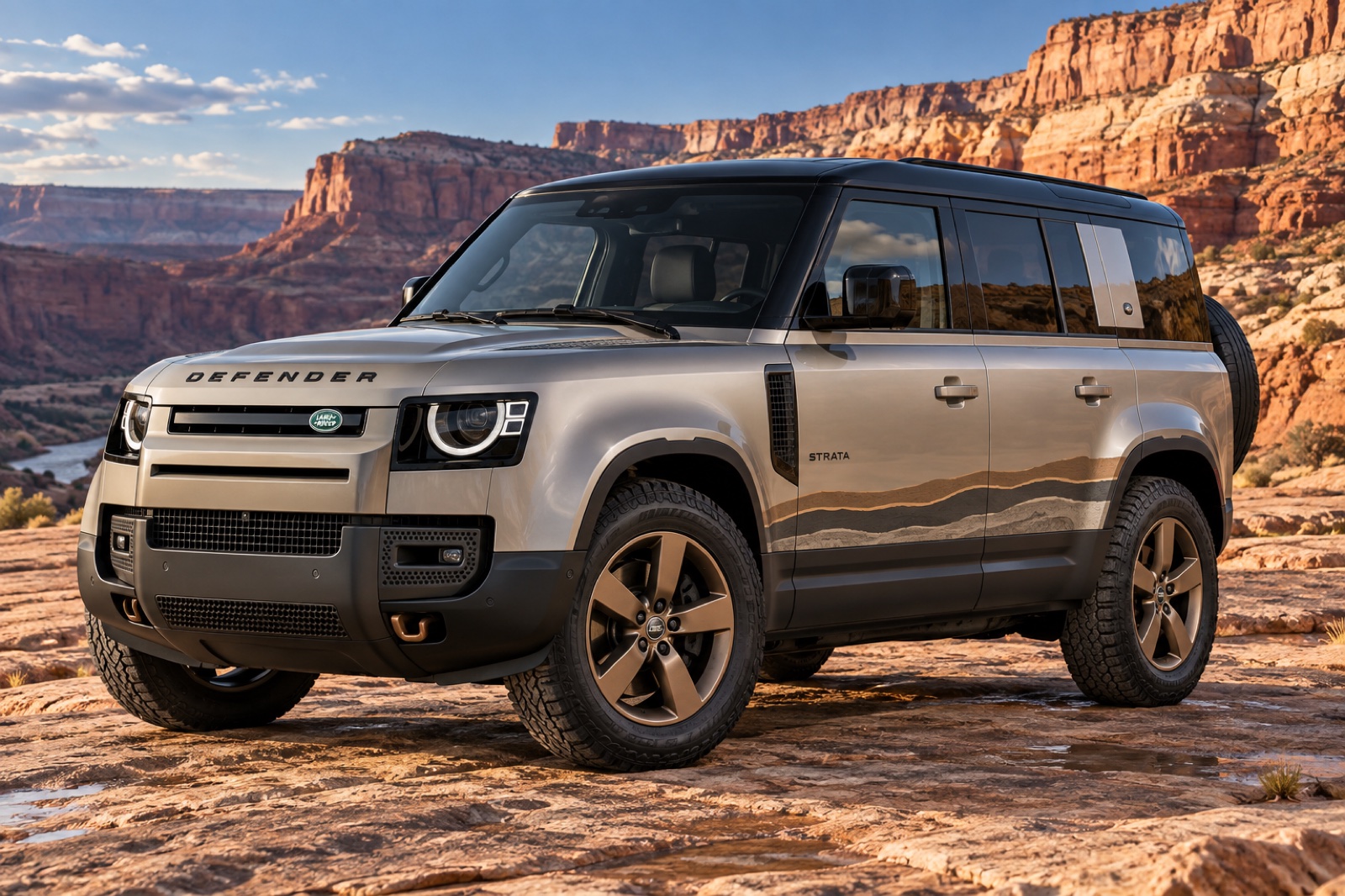 Land Rover Defender Strata Name Points to a New Look Inside and Out