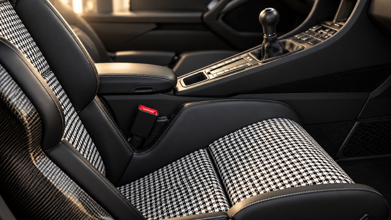 The passenger bucket seat illustrates an area included in the proposed compliance work.