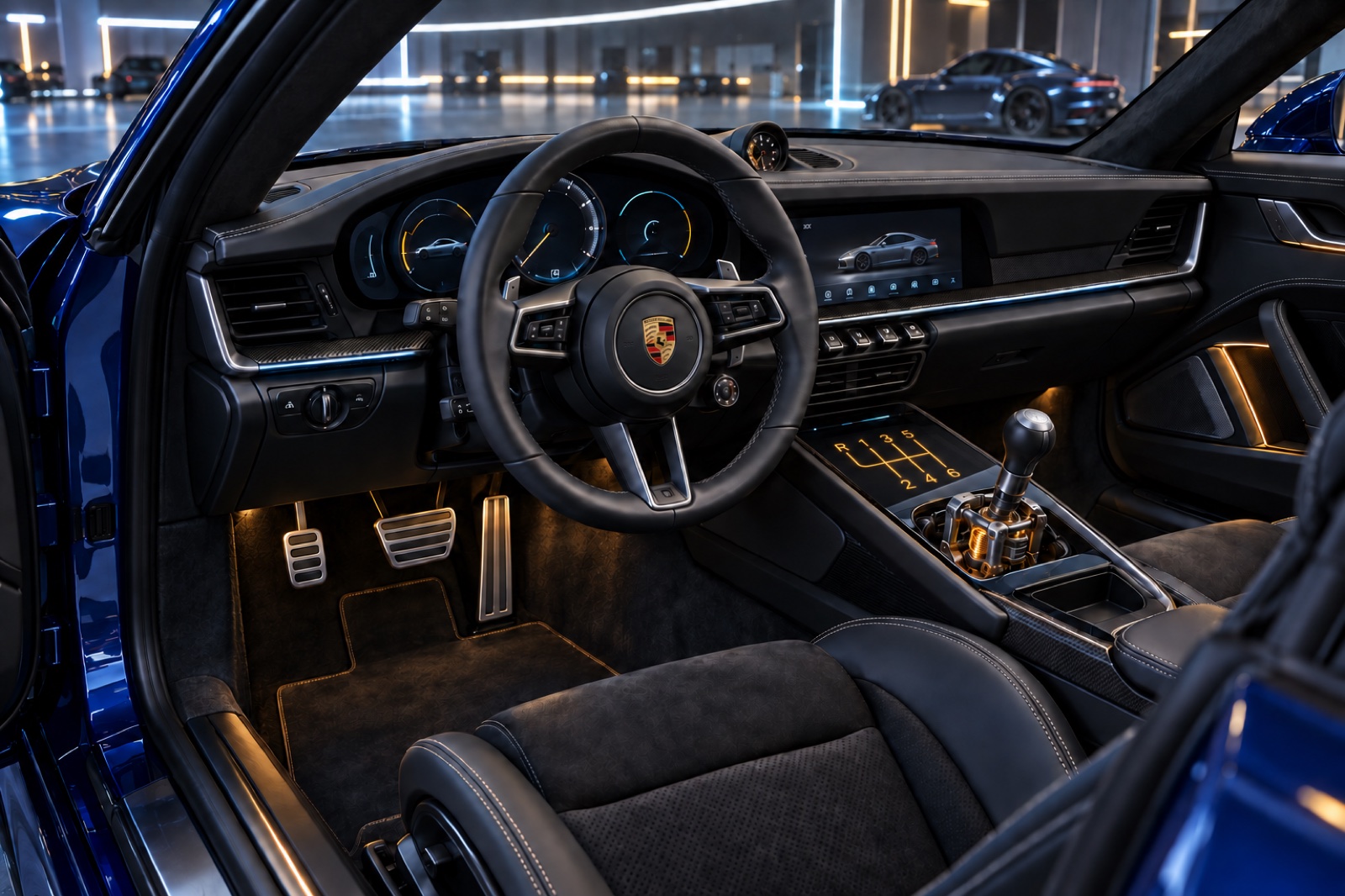 Porsche Wants an Automatic With a Clutch Pedal and H-Pattern Shifter