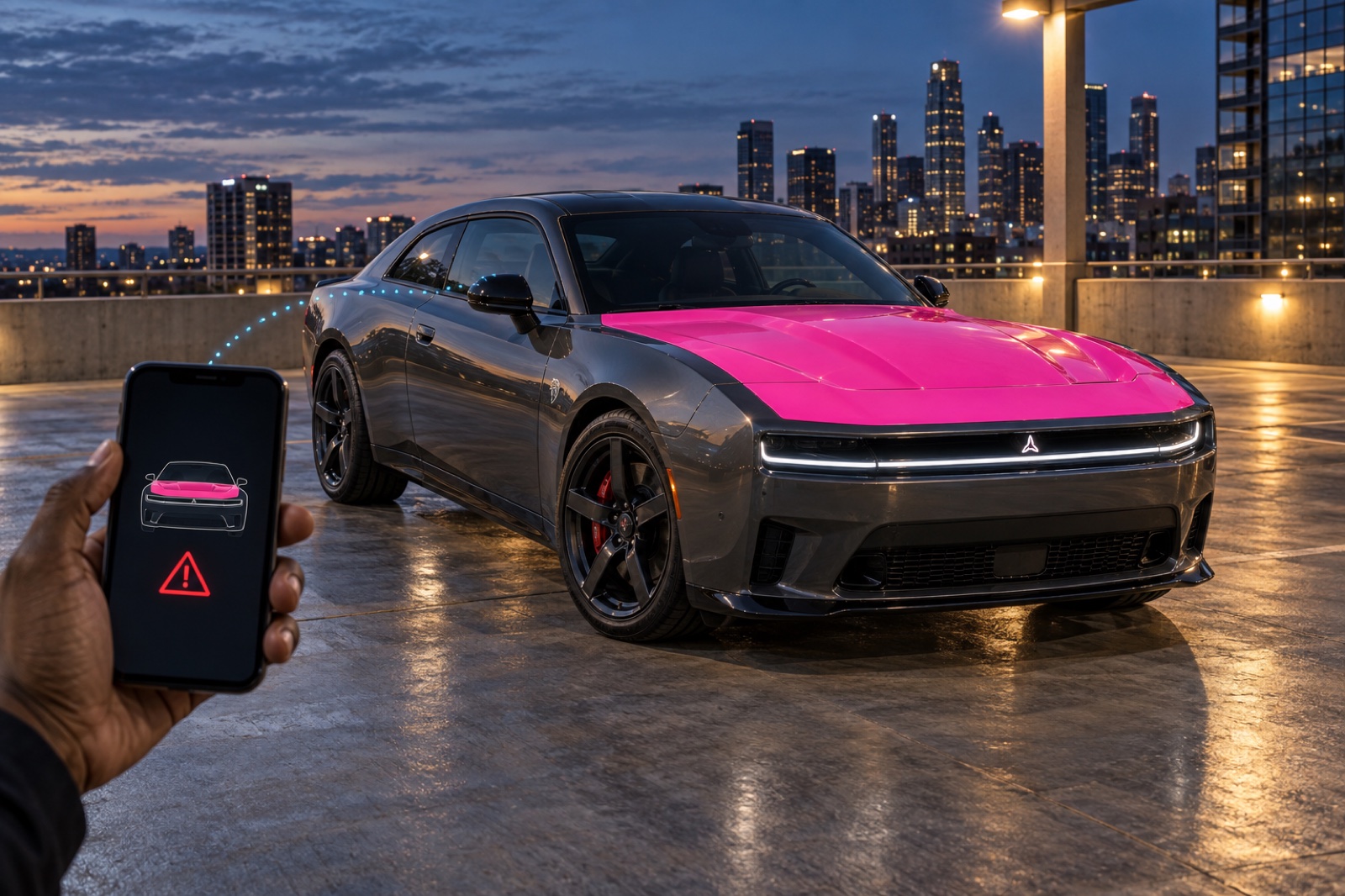 A Stolen Dodge That Turns Pink? There’s a Plan for That