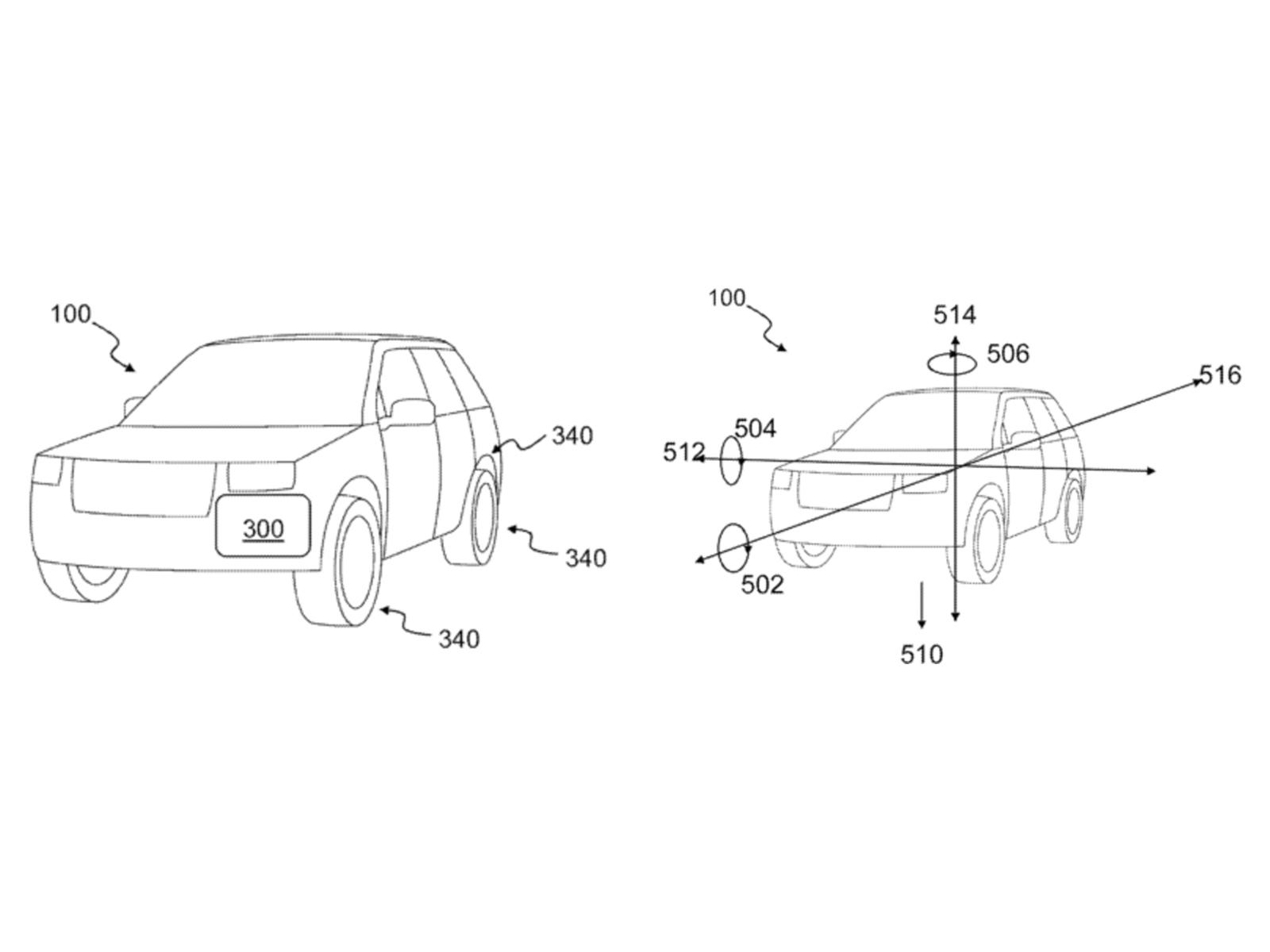 Land Rover’s own sketches outline the vehicle controls and orientation inputs used to choose a recovery direction.